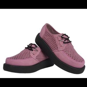 Perforated Suede Creepers Perforated Suede Creepers