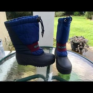 Kids Fleece Lined Sorel Boots