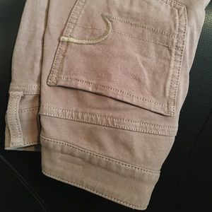 American Eagle muave super stretch jegging