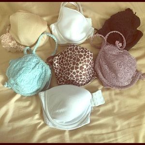 Lot of 7 36C Victoria's Secret Bras