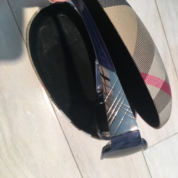 Blue Burberry Sunglasses main image 4