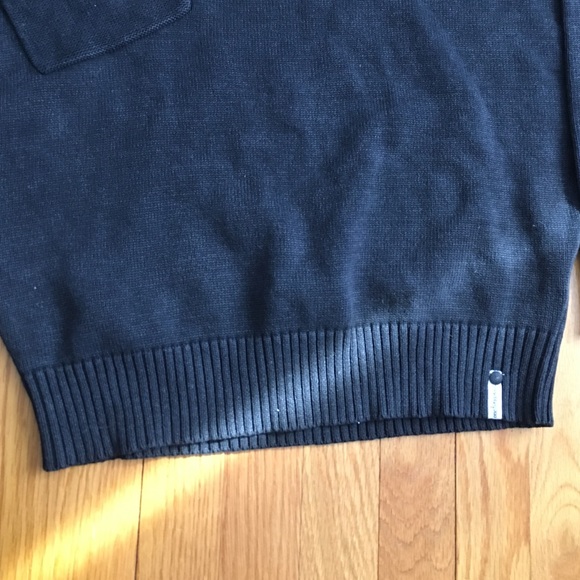 One Teaspoon black sweater with pocket - Picture 3 of 4