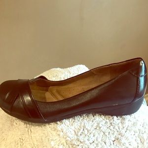 Never worn outside black shoes