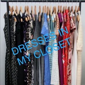 Dresses 👗 in my closet