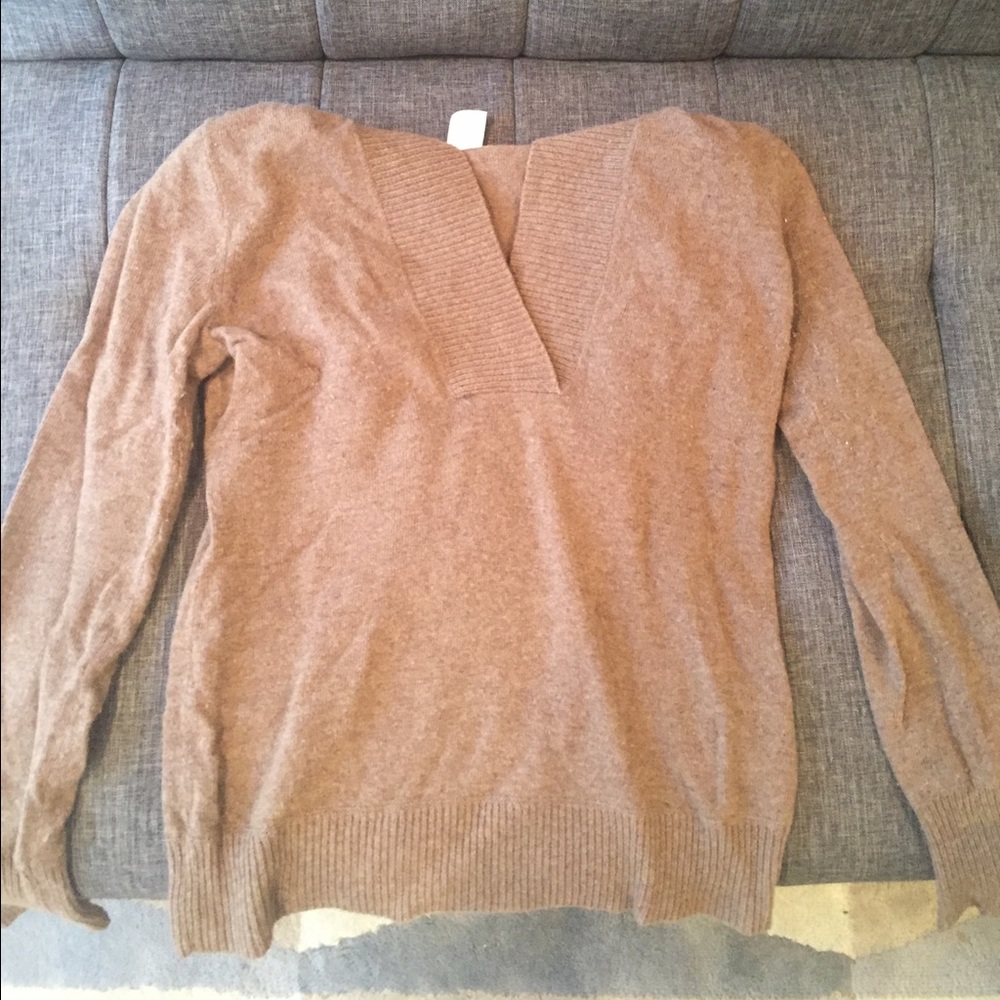 J. Crew wool blend hooded sweater