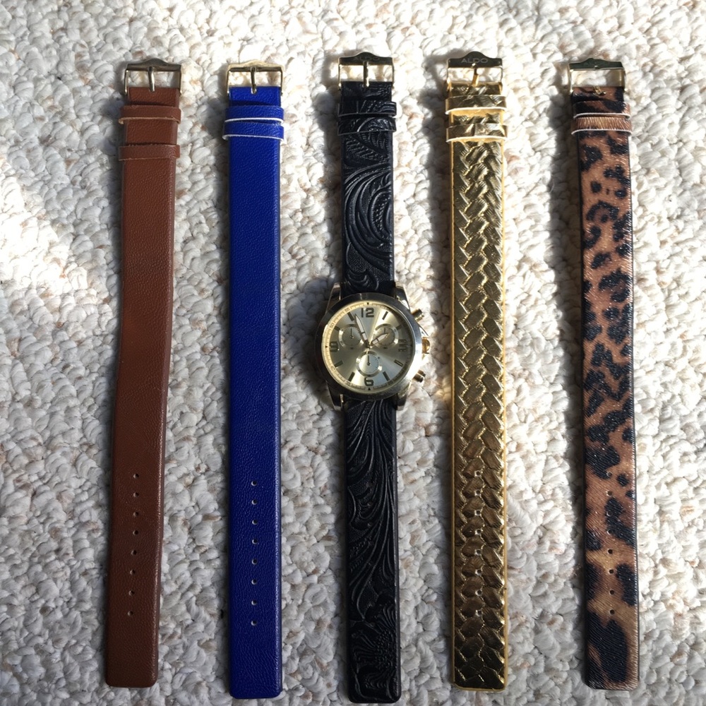 Aldo interchangeable watch set