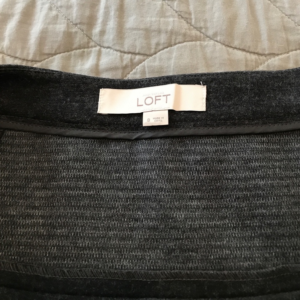 Grey A-line skirt - Picture 4 of 5