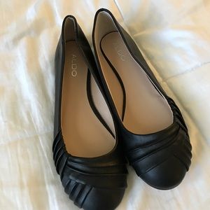 Black Aldo Flats