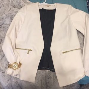 White Michael kors blazer
