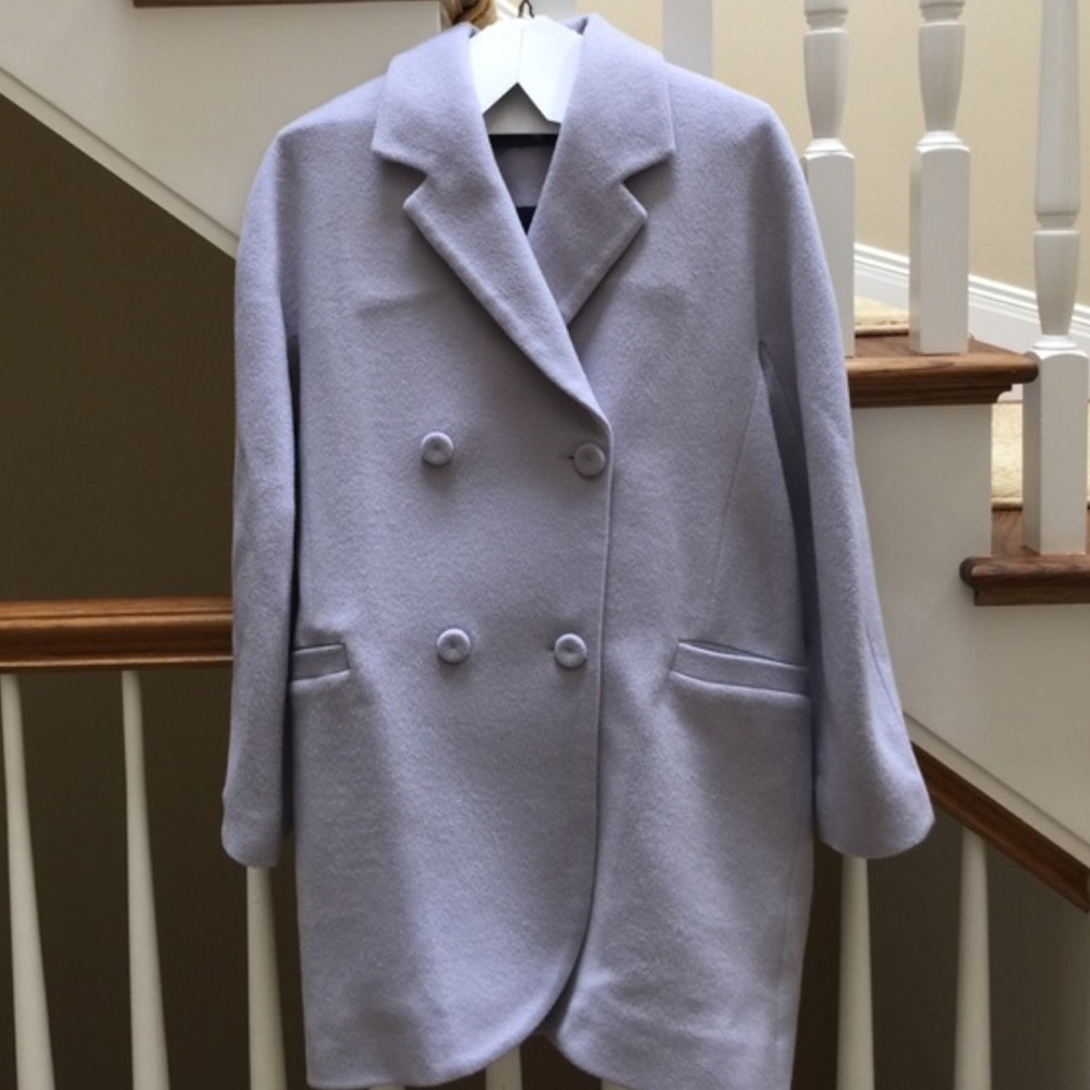 Reformation lavender city coat 💜 sz medium