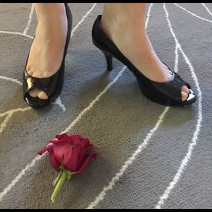 Black Patent Heels