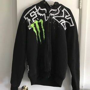 Men's fleece lined Fox sweatshirt