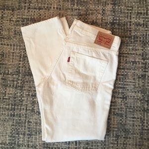 Levi's 501 CT customized tapered boyfriend jeans