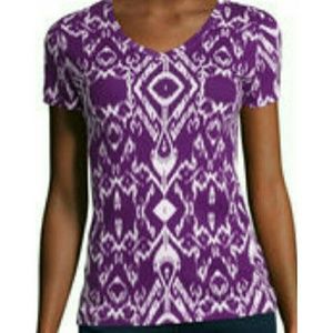 Ikat print tee shirt
