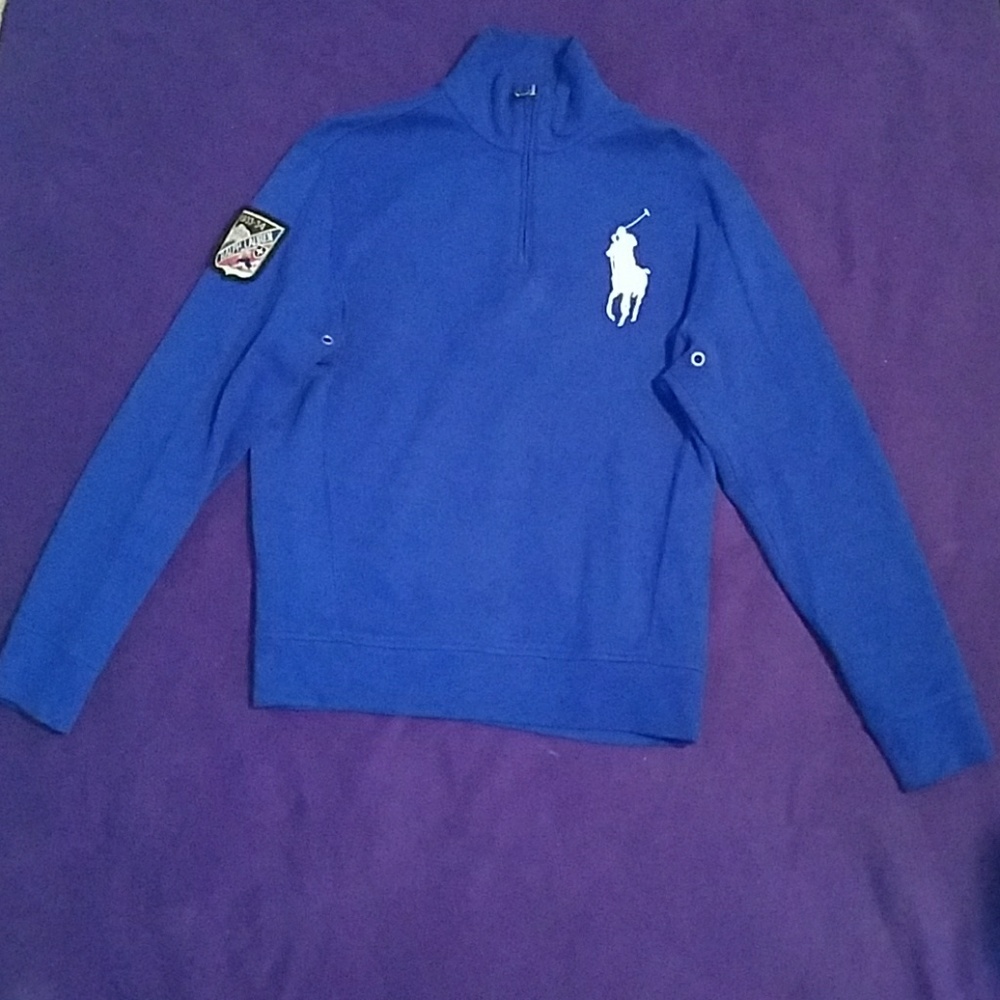 Polo Ralph Lauren Zip Up Pullover Shirt