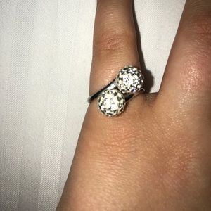 A sterling silver ring that is to small for me.