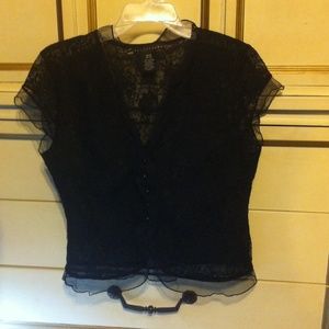 Apostrophe Lace Top