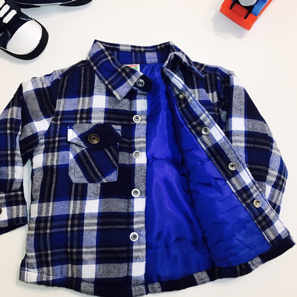 ✨BabyBoy Plaid Jacket✨