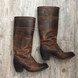 Frye "Jane 14L Stitch" Boots. Excellent condition.