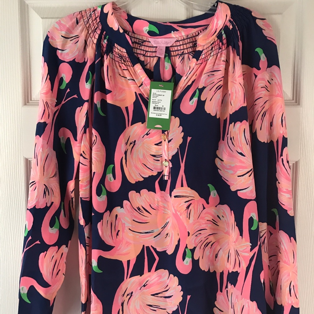 NWT GIMME SOME LEG LILLY PULITZER ELSA TOP