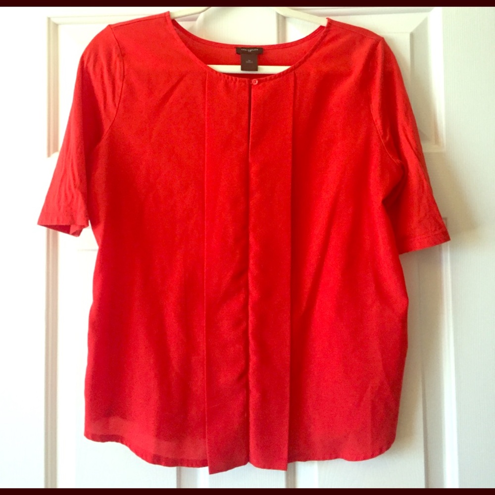 Reddish Orange Top