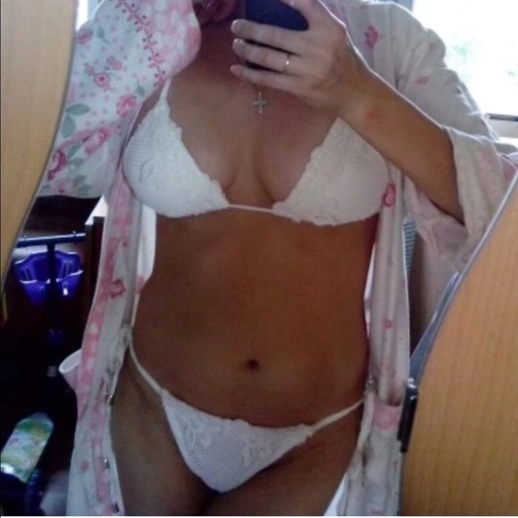 White sexy crochet bikini set - Picture 4 of 7