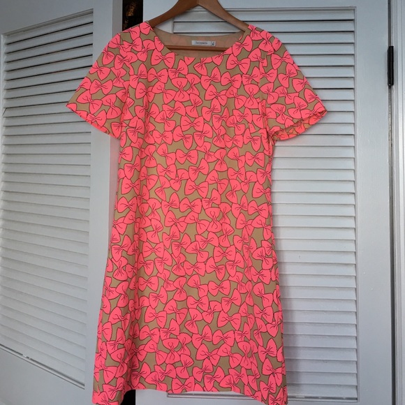 Revolve modcloth Lucy love farfelle pasta dress L - Picture 2 of 4