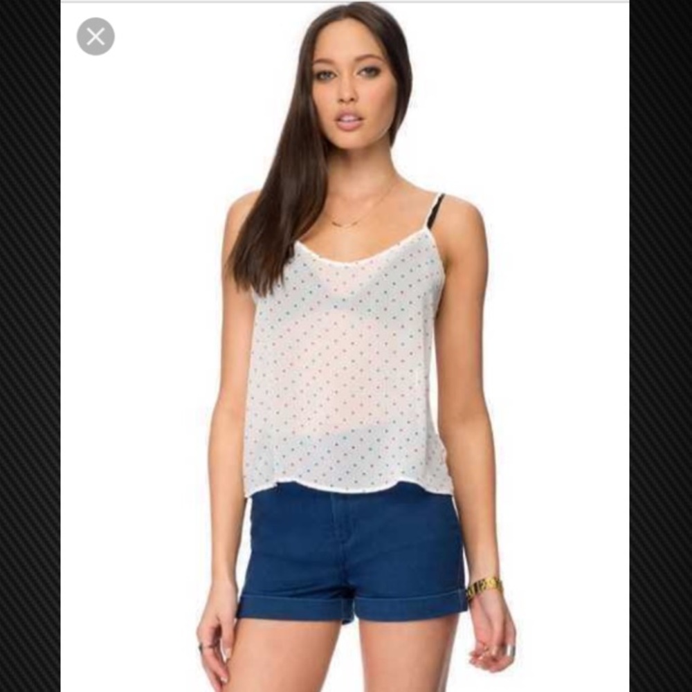 American apparel chiffon top✨