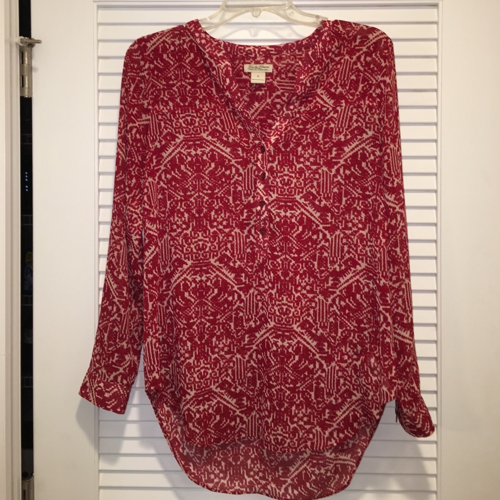 🔥LUCKY BRAND blouse and 3/4 button down🔥