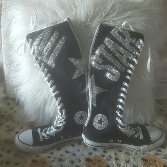 Converse Shoes - Converse All Star Chuck Taylor knee high Boots W8