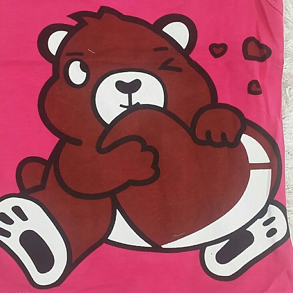 Pink Big Heart Teddy 2 pc set. Kids - Picture 3 of 7