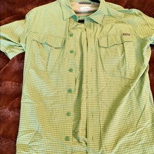 Men's Columbia short sleeve sport Shirt