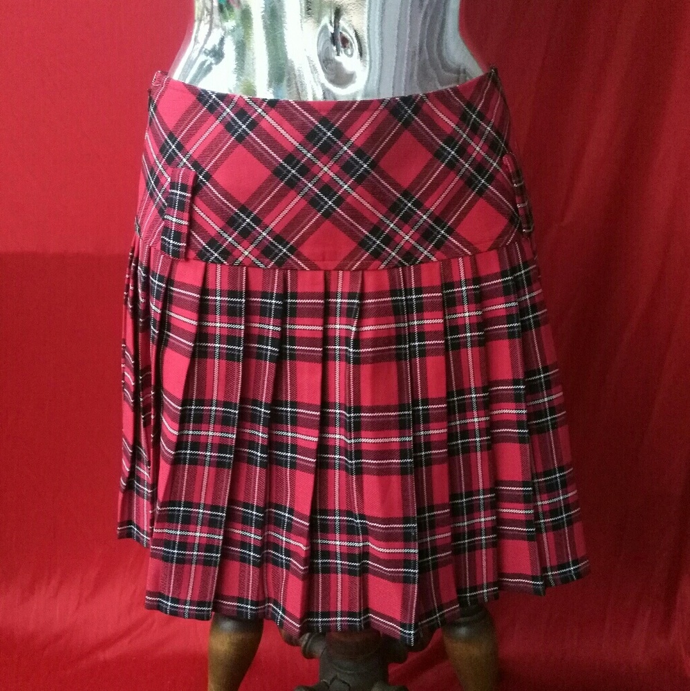 School girl midi skirt