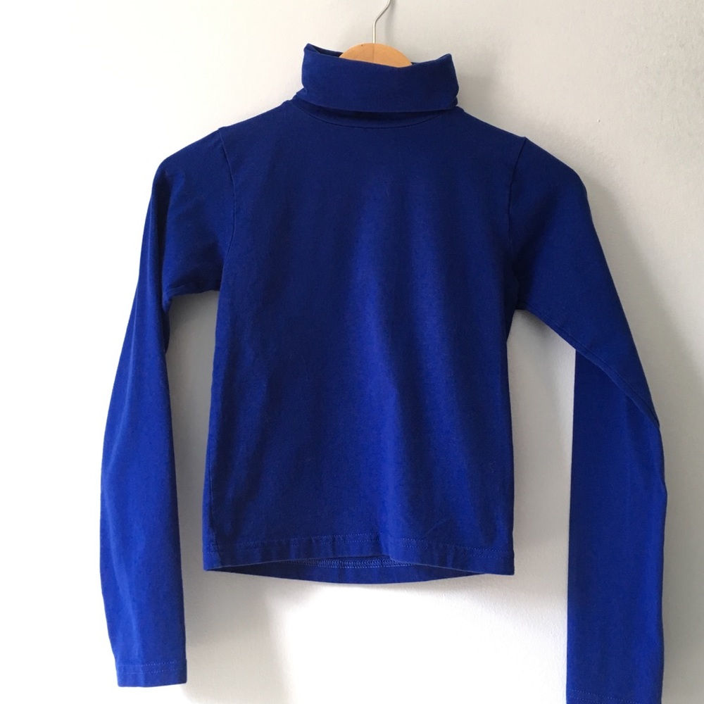 American apparel spandex turtle neck top