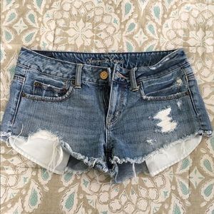 AE jean shorts