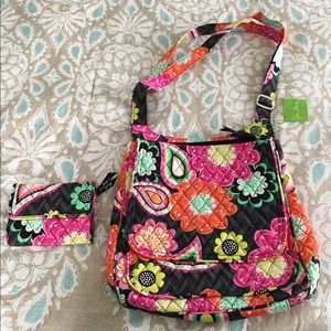 Vera Bradley Mailbag & matching wallet!