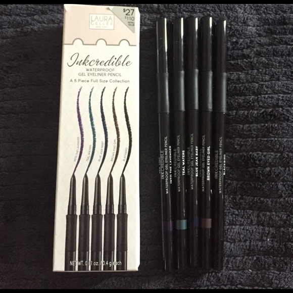 Laura Geller Inkcredible Eyeliner - 5 Gel Pencils - Picture 1 of 4