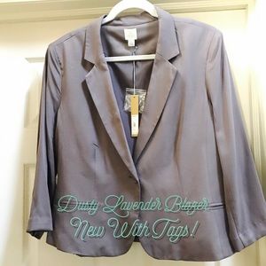 NWT Lauren Conrad Lavender Blazer