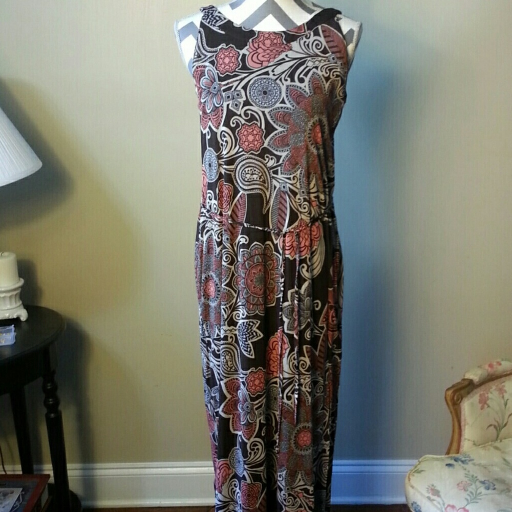 S. Oliver floral maxi dress