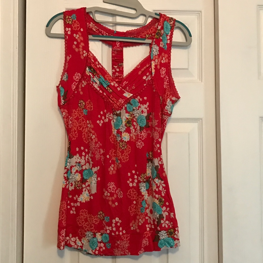 American Rag floral tank