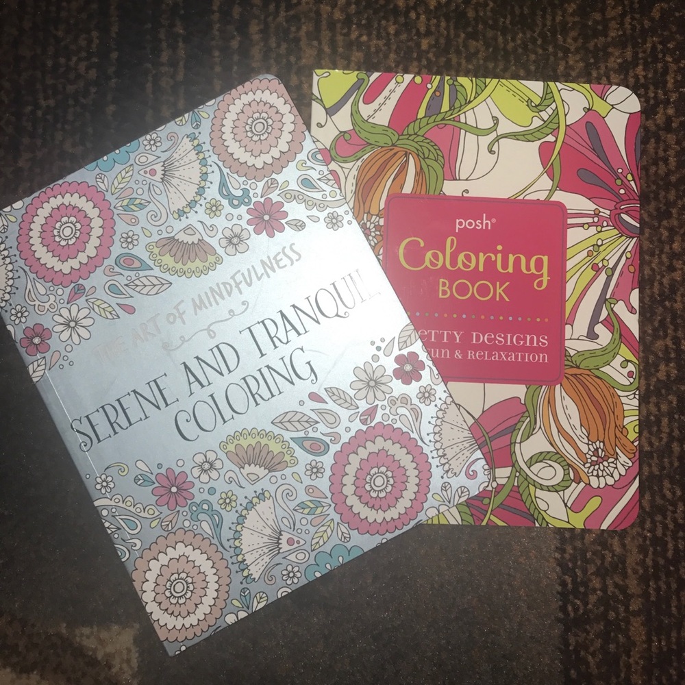 New adult coloring books