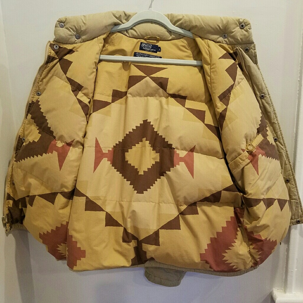 🔥 SOLD 🔥Polo RL Men's Indian Goose Aztec Interio