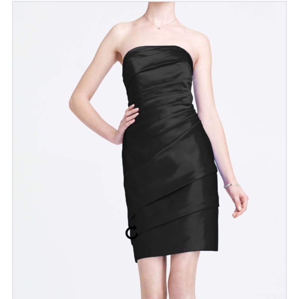 David's Bridal bridesmaid dress.