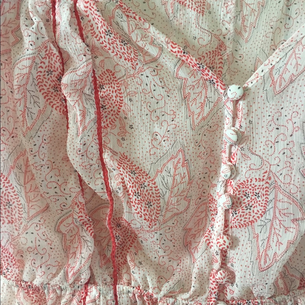 Pink designed Blouse - Picture 2 of 4