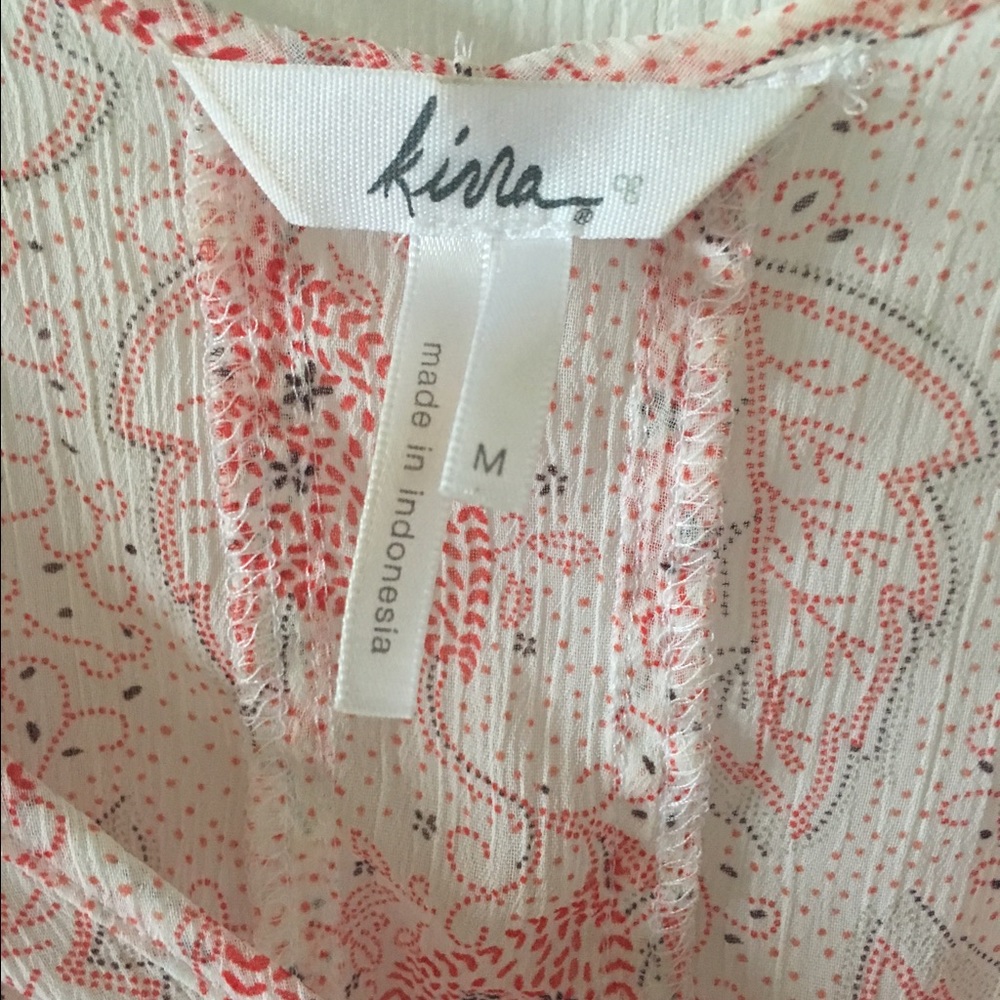 Pink designed Blouse - Picture 3 of 4
