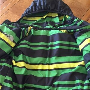Boys Northface Puffer Jacket Reversible