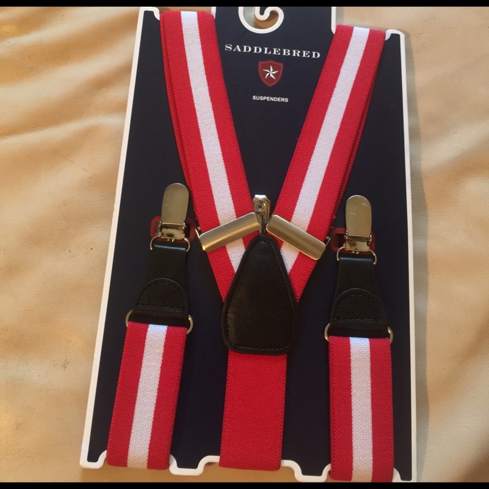 Mens suspenders NWT