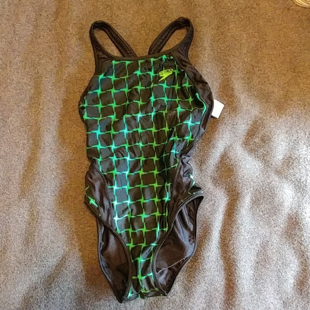 Speedo reversible Racerback onepiece swimming suit