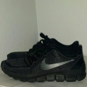 Nike free 5.0 v4 black and gray wmn 7