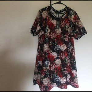 Asos floral print dress